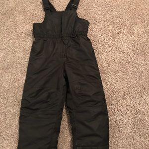 Toddler snow bib ski suit